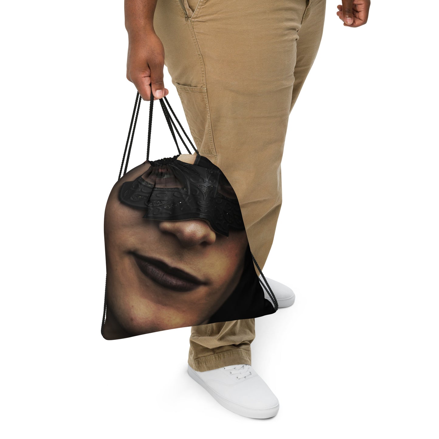 Here's Looking at You' Drawstring bag