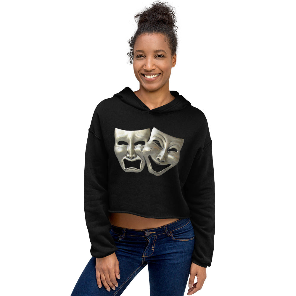 Line? Crop Hoodie